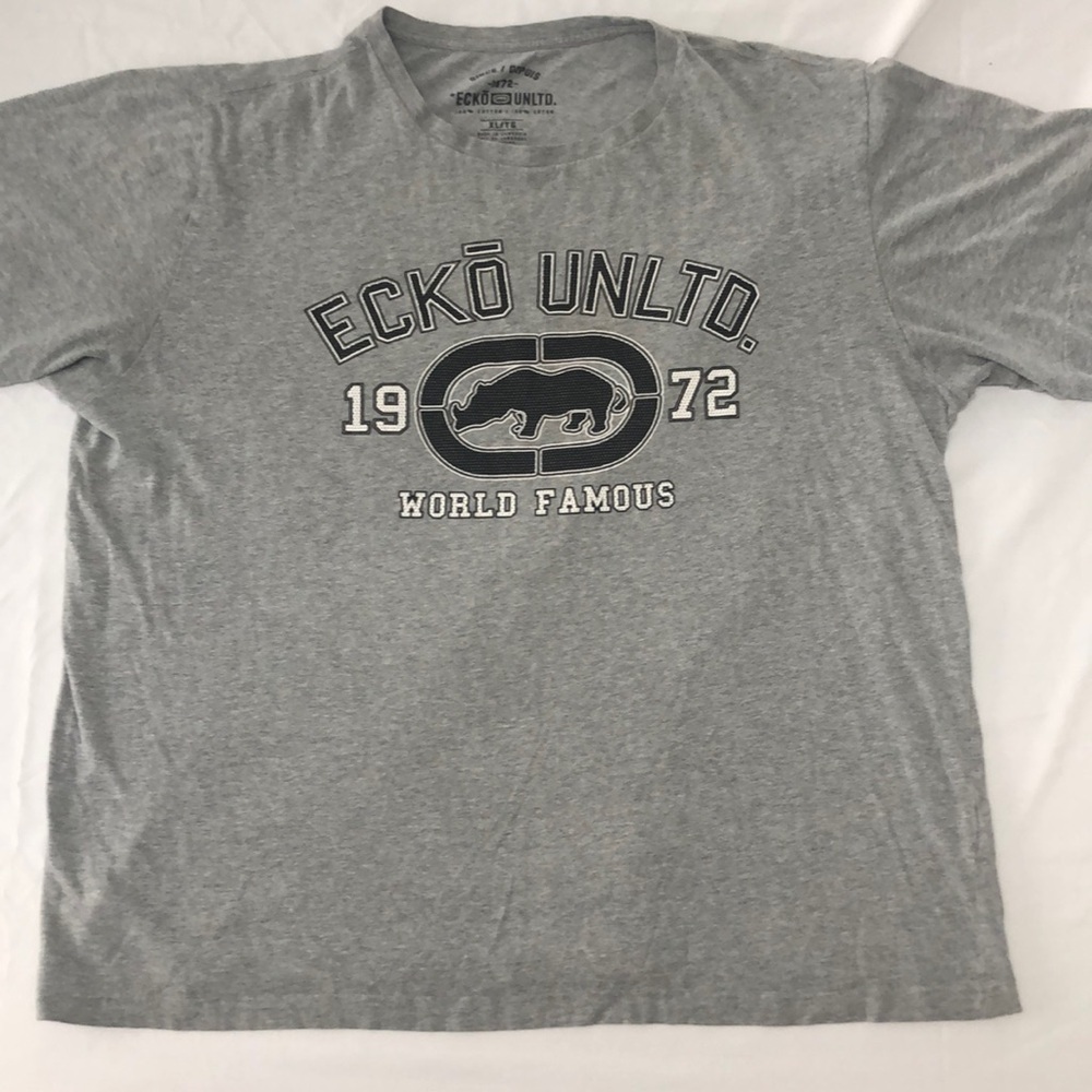 Ecko Unltd. GRAY T-Shirt size XL